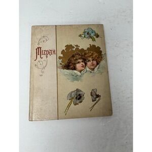 Mizpah Antique Angel Gift Book HC Holiday Publishing Co NY Victorian Religious